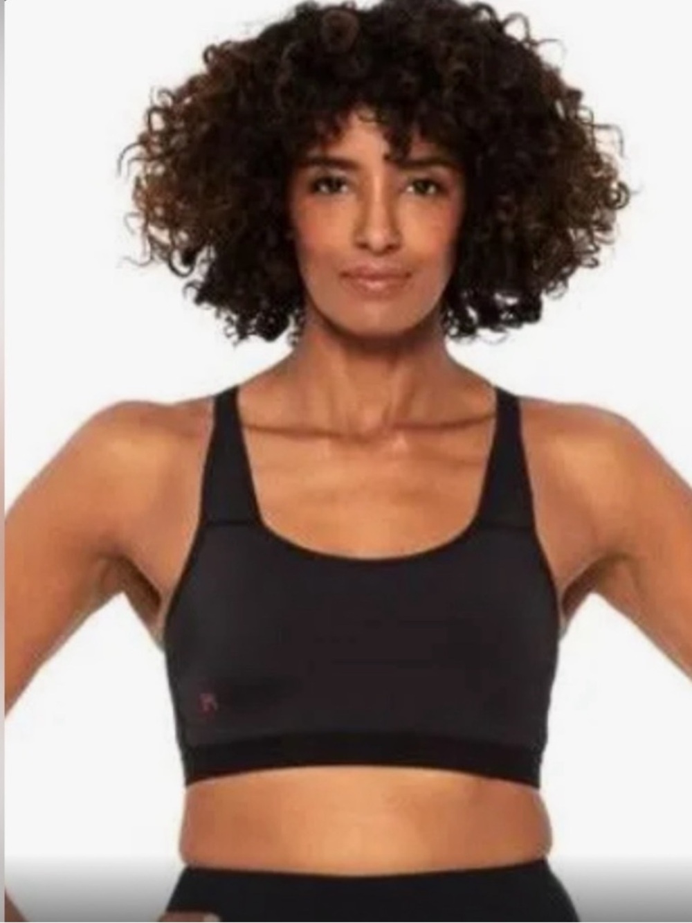 NWOT Ruby Ribbon Sport Demiette Bra
Racerback Style 3042 Size 32 Black